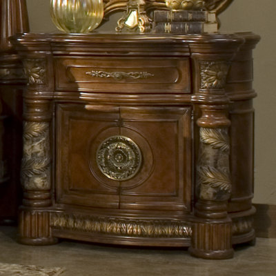 Villa Valencia 1 Drawer Nightstand by Michael Amini -image