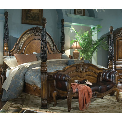 Oppulente Four Poster Bed by Michael Amini -image