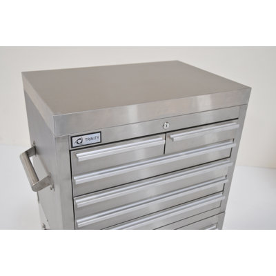 Trinity 27" Stainless Steel Tool Chest