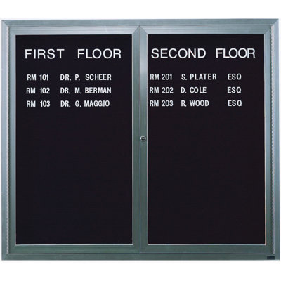 AARCO Outdoor Enclosed Directory Cabinet