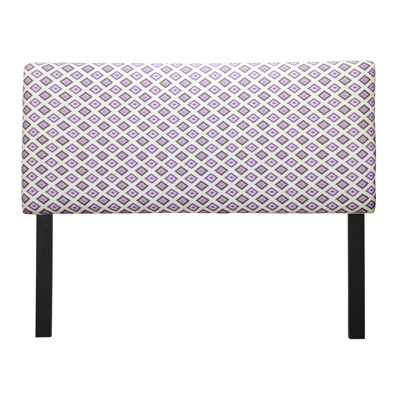 Carnival Grape Upholstered Headboard by Sole Designs -image