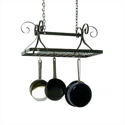 Decor Rectangle Hanging Pot Rack