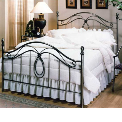 Milano Metal Bed by Hillsdale Furniture -image