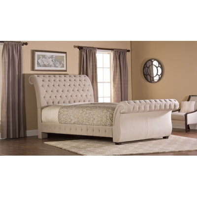 Bombay Sleigh Bed by Hillsdale Furniture -image