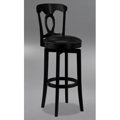 Hillsdale Furniture Plainview Bar Height Bistro Table with Corsica Stools in Black
