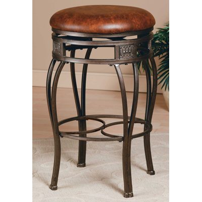 Hillsdale Furniture Swivel Bar Stool - Montello Backless 30"