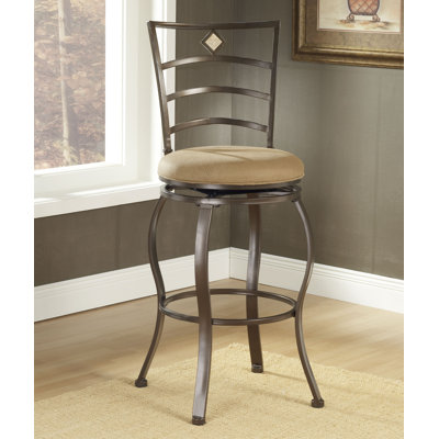 Hillsdale Furniture Brookside Bar Height Glass Bistro Table with Marin Stools