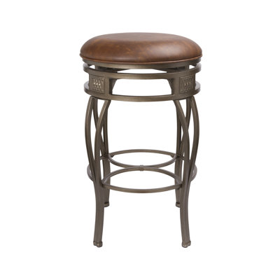 Hillsdale Furniture Swivel Bar Stool - Montello Backless 30"