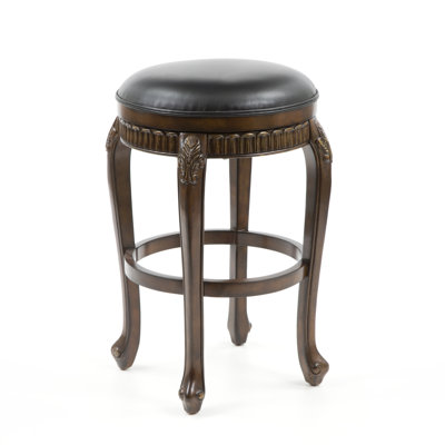 Hillsdale Furniture Fleur De Lis 30" Backless Swivel Bar Stool