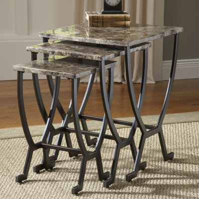 Hillsdale Furniture Monaco 3 Piece Nesting Tables
