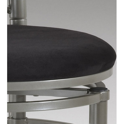 Hillsdale Furniture Cierra Black 26" Swivel Counter Stool