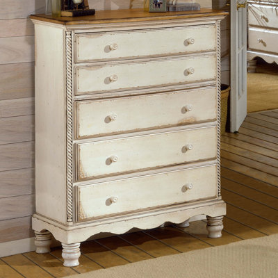 Wilshire 5 Drawer Chest by Hillsdale Furniture -image