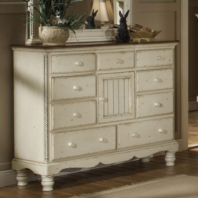 Wilshire 10 Drawer Mule Dresser by Hillsdale Furniture -image