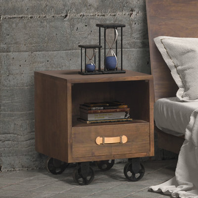 Oaktown 1 Drawer Nightstand by Zuo Era -image