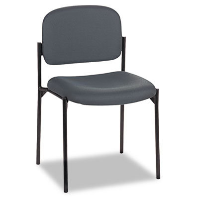 Basyx by HON Four-High Stacking Fabric Chair with Leg Base