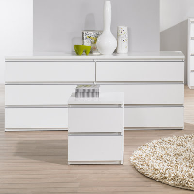 Tucson Bedroom 6 Drawer Double Dresser by Tvilum -image