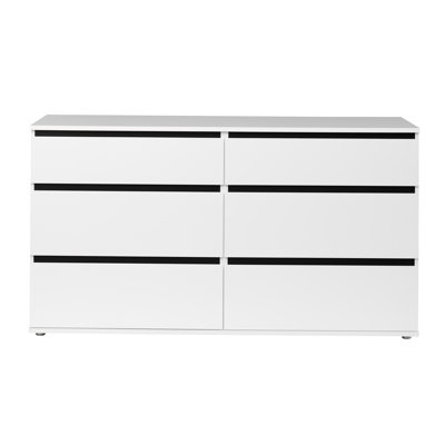 Aurora 6 Drawer Double Dresser by Tvilum -image