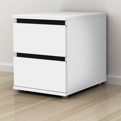 Click To Image : Aurora 2 Drawer Nightstand by Tvilum Now