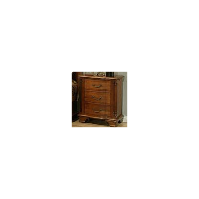 American Heritage 3 Drawer Nightstand by AYCA Furniture -image