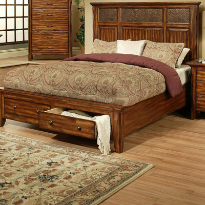 Marissa County Storage Panel Bed by AYCA Furniture -image