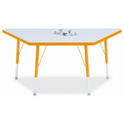 Jonti-Craft KYDZ Trapezoid Laminate Activity Table