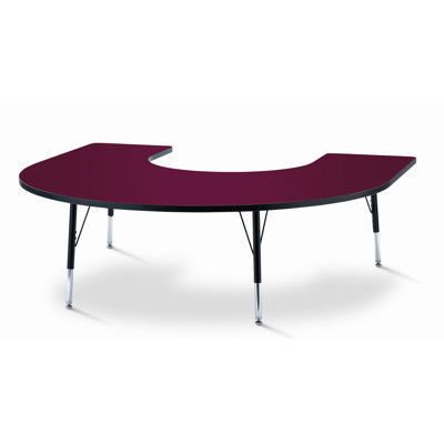 Jonti-Craft KYDZ Horseshoe Laminate Activity Table