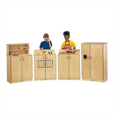 Jonti-Craft School Age Birch Kitchen - 4 Piece Set