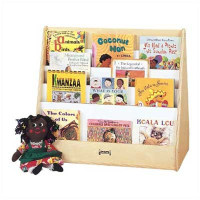 Jonti-Craft 28" H Multi Pick-a-Book Stand - 2 Sided