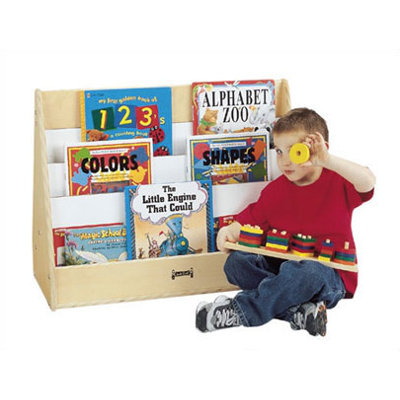 Jonti-Craft 24" H Small Mobile Pick-a-Book Stand - 1 Sided