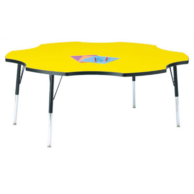 Jonti-Craft KYDZ Activity Table- Six Leaf(60" Diameter)