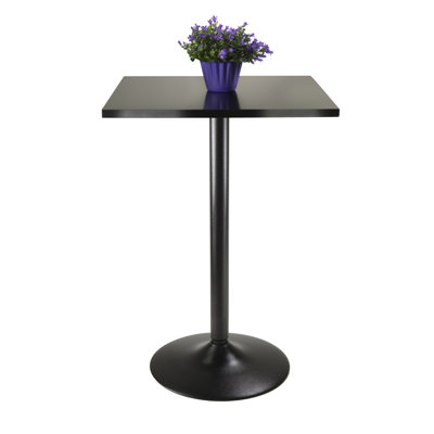 Winsome Obsidian Square Pub Table