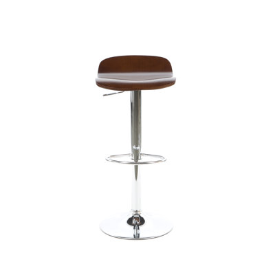 Winsome Kallie Air Lift Adjustable Stool in Cappuccino (Set of 2)