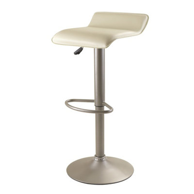 Winsome Adjustable Airlift Bar Stool in Creeme