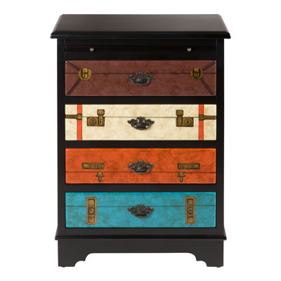 Globetrotter 4 Drawer Dresser by Bombay Heritage -image