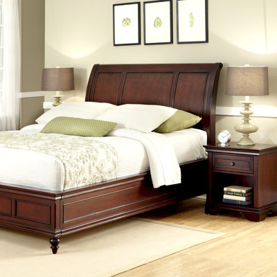 Lafayette 2 Piece Sleigh Bedroom Collection by Home Styles -image