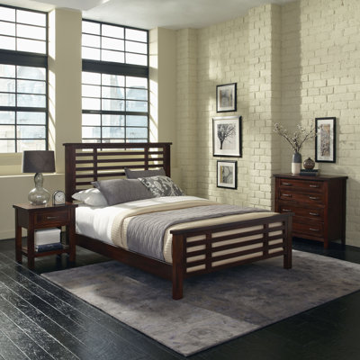 Cabin Creek Slat 3 Piece Bedroom Collection by Home Styles -image