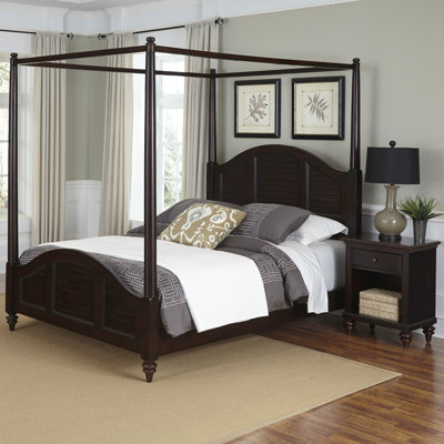 Bermuda Canopy 2 Piece Bedroom Collection by Home Styles -image