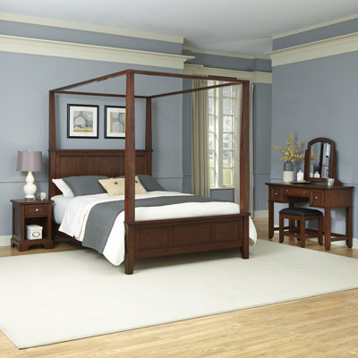 Click To Image : Chesapeake Canopy 4 Piece Bedroom Collection by Home Styles Now
