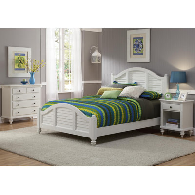 Bermuda Queen Bed, Nightstand, and Chest by Home Styles -image