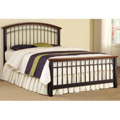 Modern Craftsman Slat Bedroom Collection by Home Styles -image