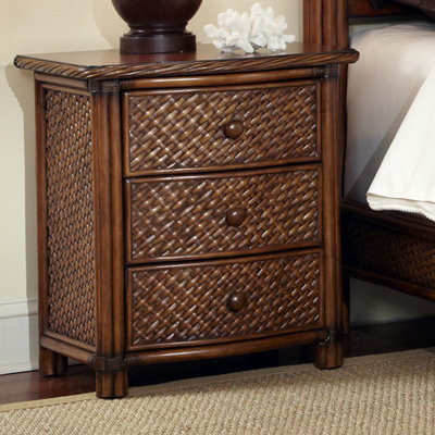 Marco Island 3 Drawer Nightstand by Home Styles -image
