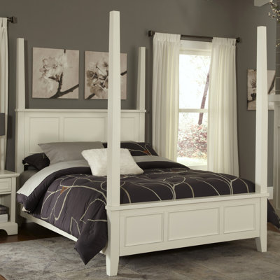 Naples Four Poster Bed by Home Styles -image