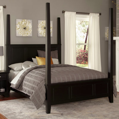Bedford Four Poster Bed by Home Styles -image