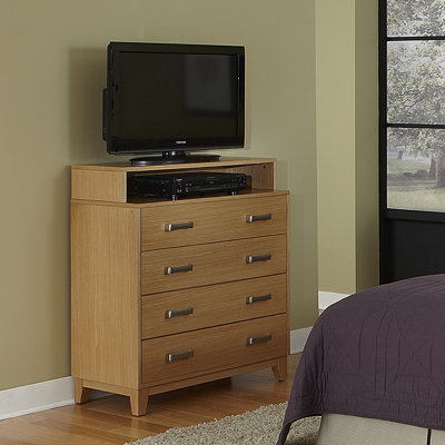 Rave 4 Drawer Media Chest by Home Styles -image
