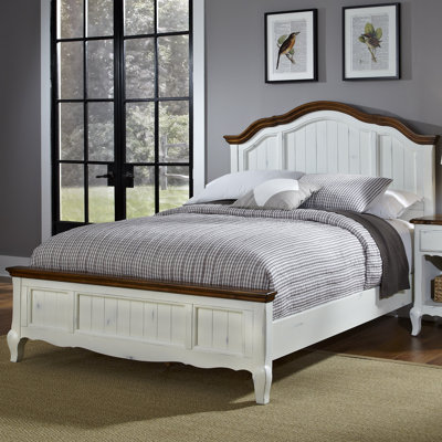 French Countryside Panel Bed by Home Styles -image