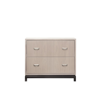 Classic Contemporary 2 Drawer Nightstand by Urbangreen Furniture -image