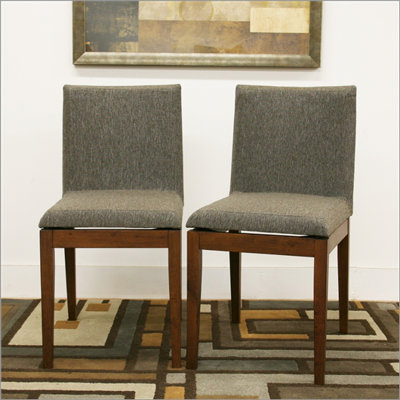 Wholesale Interiors Baxton Studio Square Parsons Chair (Set of 2)