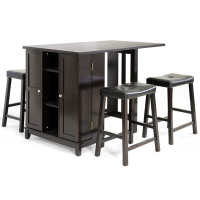 Wholesale Interiors Baxton Studio Aurora Modern Pub Table Set