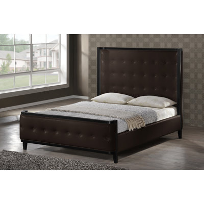 Baxton Studio Penta Queen Platform Bed by Wholesale Interiors -image