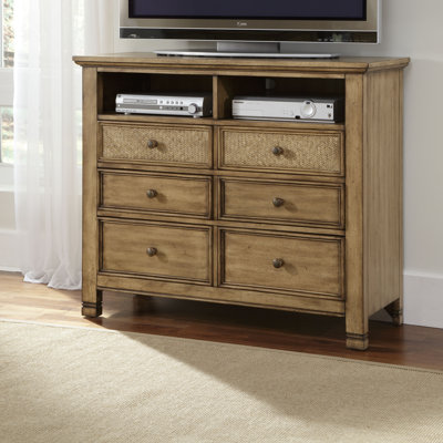Kingston Isle 6 Drawer Media Chest by Progressive Furniture Inc. -image
